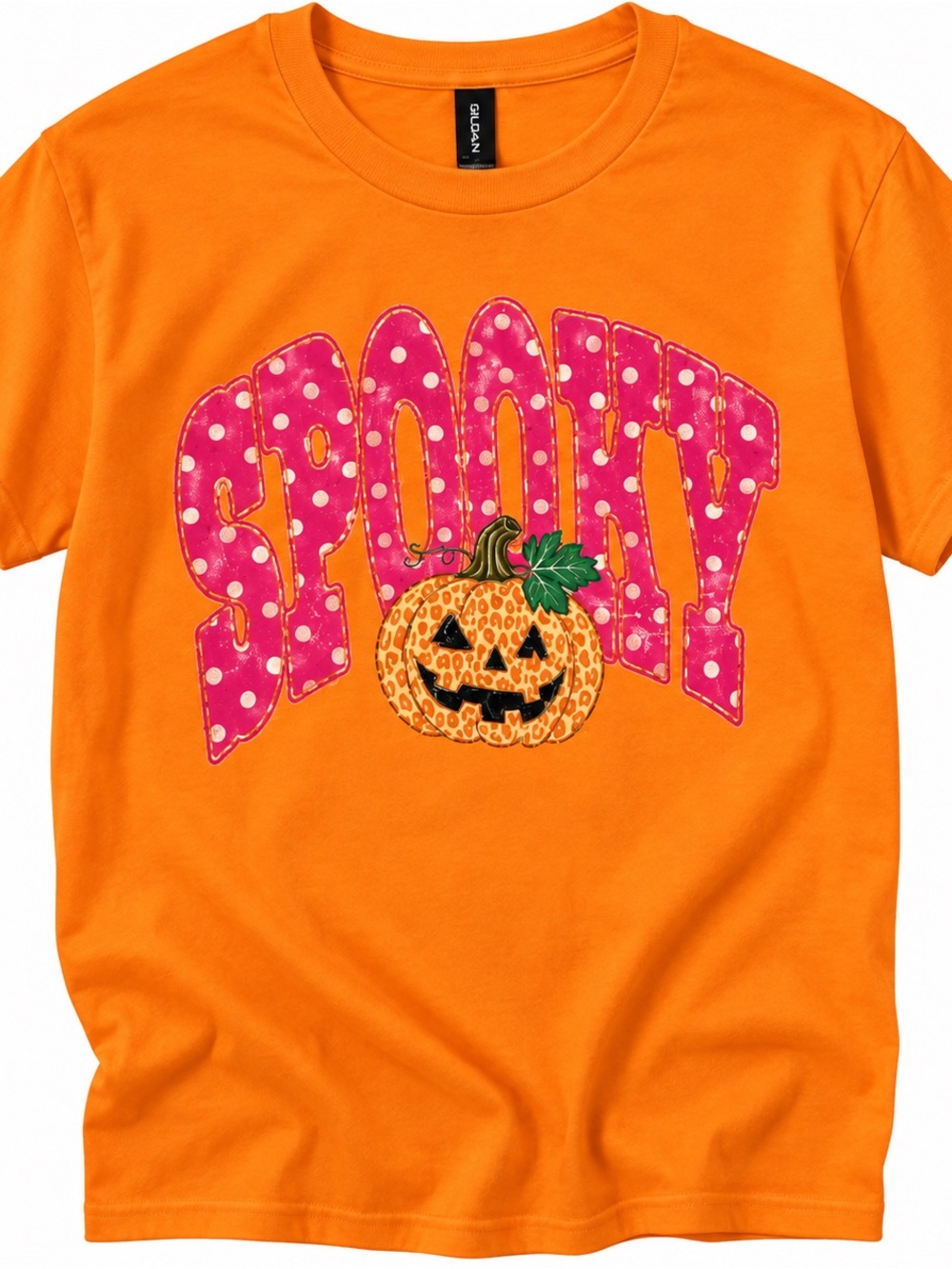 Adult XL NWOT Neon Spooky Graphic Tee